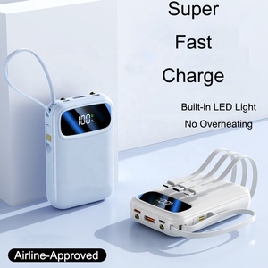 Kuahao DX296 Power Bank Portatile Ultra Sottile <span class=keywords><strong>da</strong></span> 10000mAh, 20W, Batteria Li-Polymer, Micro USB, Type-C, Display LED, Mini - Product Image 4
