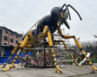 Modèle de Mantis Animatronique avec Mouvements, Insectes Animatroniques Personnalisables