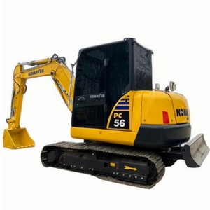 <b>Used</b> Original Kamatsu Pc56 <b>Used</b> PC18MR PC30 PC35 PC45 PC50 Pc55 Pc56 Mini Crawler Excavatore 5 Ton Mini Komatsu Pc56 Excavator - Product Image 1
