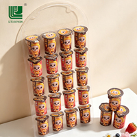 Crema de Chocolate Dulce para Mojar, 10g, Palitos de Galleta, Snack en Dos Compartimentos, Mini OEM, Certificado Halal, Directo de Fábrica, Recuerdo para Fiestas Infantiles