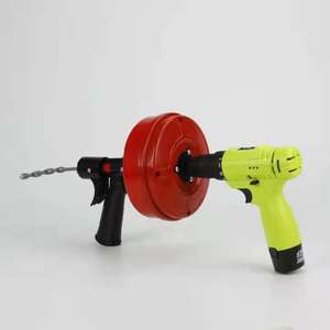 Nettoyeur de tuyaux de plomberie électrique sans fil, perceuse, égouttoir électrique sans fil, perceuse pour serpent foreuse - Product Image 4