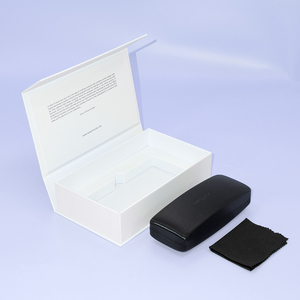 Caja de Gafas de Sol Elegante y Personalizable con Logotipo, Empaque de Alta Calidad en Cartón Magnético de PVC de 2mm, Empaque Plano para Gafas de Sol - Product Image 2