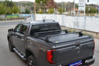 BESTWYLL-cubierta dura de cama de camión, camioneta eléctrica enrollable retráctil, Vw para Volkswagen Amarok 2011 + doble cabina E-K14