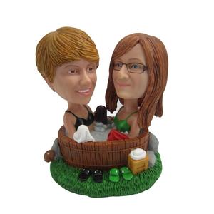 <span class=keywords><strong>Figurine</strong></span> d'action en polyrésine faite à la main, cadeau de statue de couple, belle poupée jouet figurines - Product Image 3