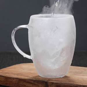 Tasse en verre à <span class=keywords><strong>double</strong></span> <span class=keywords><strong>paroi</strong></span> résistante aux hautes températures avec poignée, tasse à thé de bureau et domestique, tasse à café au lait isolée à <span class=keywords><strong>double</strong></span> couche - Product Image 5