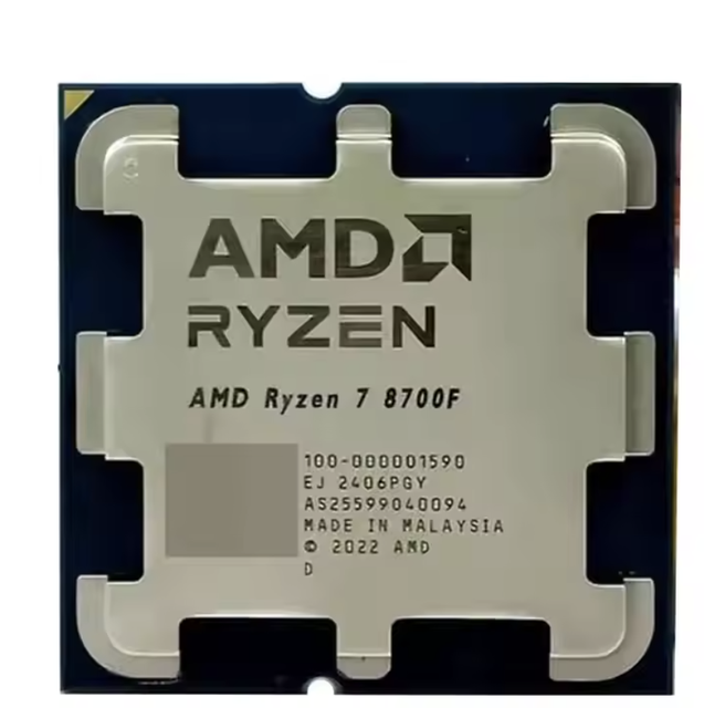 AMD R7 8700F Desktop CPU 6-Core 4.2GHz 65W Socket AM5 Processor in Tray New Six-Core