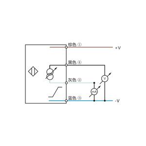 M12 Ip67 Standaard 2Mm 24V Dc Inductieve Nabijheidssensor Npn Geen <span class=keywords><strong>2</strong></span> Versnellings Snelheid Detectie Icuz12mb02u 2Mm Afstand Type Ontwerp - Product Image 5