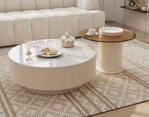 Modern <b>Cream</b> Style Custom Furniture for Whole House Elegant Living Room Bedroom Dining Room Design - Product Image 4