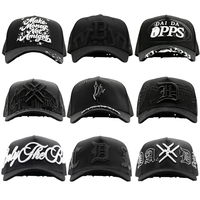 Nueva Llegada Gorra de Béisbol Personalizada 31 G5 Dobby de Cinco Paneles con Decoración de Pedrería, de Polialgodón, Unisex para Adultos, con Cierre de Hebilla de Una Sola Tira