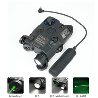 LWXC PEQ 15 Laser vert à point rouge, laser IR, lumière blanche, accessoire tactique PEQ-15, laser pour extérieur