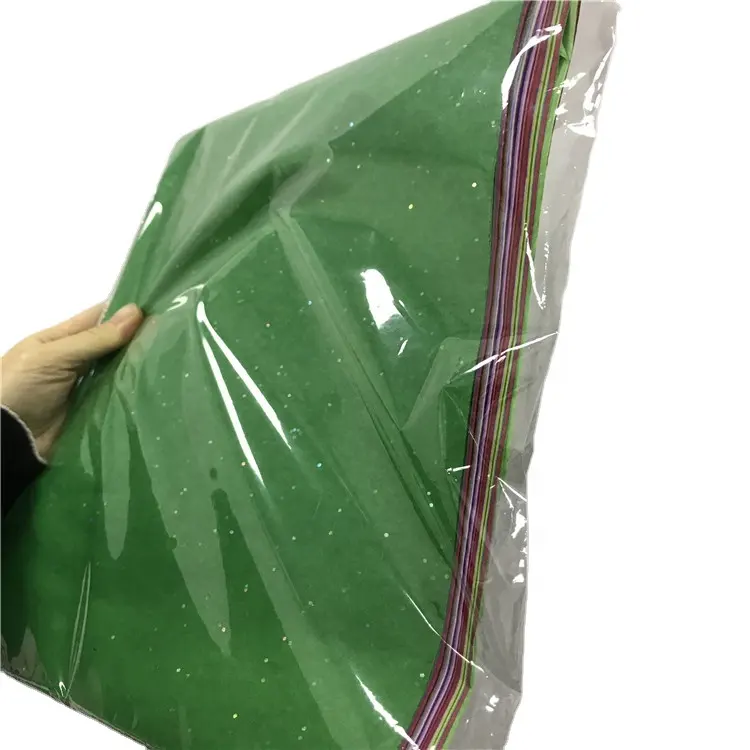 O papel de tecido da cor do tamanho 50*70cm biodegradável para sacos de empacotamento do papagá e do embrulho veste o papel de seda