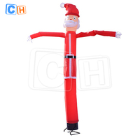 5M Décoration de Noël Père Noël Gonflable Air Man Publicité Gonflable Air Dancer