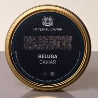 Oeufs de poisson en relief de feuille d'or de luxe imperméables surgelés personnalisés esturgeon noir étain caviar boîte de conserve autocollants pour caviar