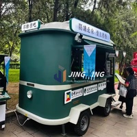 Repas Café Remorque Food Truck Mobile Commercial Camping Snack Car Personnalisé Mobile Cuisine Remorques Food Mini Car Electrique