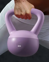 Kettlebell souple rempli de sable TOPKO en PVC, 4-24 kg, antidérapant, sûr, pour la maison, la salle de sport, les débutants, entraînement de force
