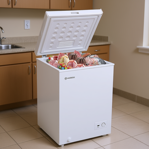 Congelador Horizontal Noosoo de 3.5 Pies Cúbicos, Una Puerta, Descongelación Manual, Uso Doméstico, Color Blanco - Product Image 2