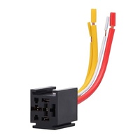 Heavy Duty 12V 80A 4 broches 5 broches 4 fils faisceau prise prise marche/arrêt normalement ouvert SPST relais JD2912 14VDC pour voiture moteur automobile