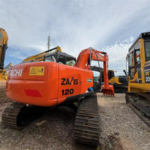 Лучшая цена Оригинальный <span class=keywords><strong>Hitachi</strong></span> ZX120 подержанный гусеничный экскаватор Second Hand ZX60 70 120 160 200 210 240 270 350 строительная машина - Product Image 4