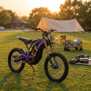 ไลท์ เอ็กซ์ 10000w มอเตอร์ครอสระบบขับเคลื่อนกลาง, โครงอะลูมิเนียมปี 2026 ความเร็วสูงสุด 80 กม./ชม. มอเตอร์ไซค์ 1. พลังที่เพิ่มขึ้น ความเร่งที่ดีขึ้น แสงที่สว่างขึ้น - Product Image 3