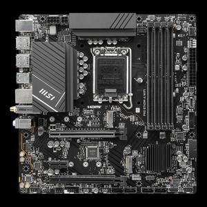 New MSI PRO B760M-A DDR4 II Gaming <b>Motherboard</b> Support 13th CPU B760 <b>Motherboard</b> - Product Image 2