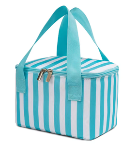 Custom High Quality Waterproof Soft Cooler Bag Insulated Cotton Canvas Sublimation Lunch Tote Bag for Kids and Adult - Product Image 3