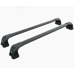 Barres transversales de toit en aluminium noir BMW F30 2012-2019, porte-bagages sur mesure, vente en gros - Product Image 1
