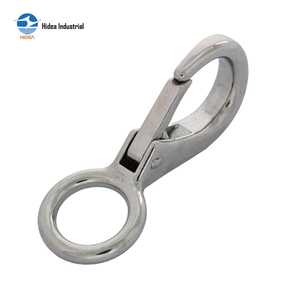 Mousqueton à œil fixe en acier inoxydable 304 316, résistant à la corrosion, poli, à ressort, type griffe <span class=keywords><strong>de</strong></span> <span class=keywords><strong>homard</strong></span>, pour usage marin et laisse pour animaux <span class=keywords><strong>de</strong></span> compagnie - Product Image 4