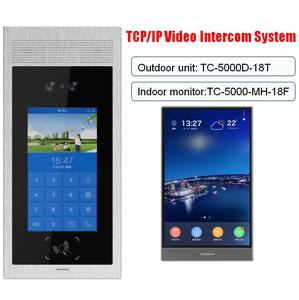 별장 및 아파트 IP 비디오 인터콤 8 인치 안드로이드 비디오 인터콤 실내 모니터 - Product Image 5