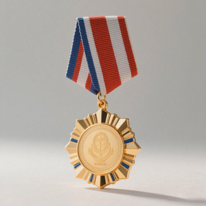 Medaglia Personalizzata in Metallo per Carnevale, Smaltata Colorata con Glitter, Tema Sportivo, Confezionata in Scatola <span class=keywords><strong>di</strong></span> Legno - Product Image 2