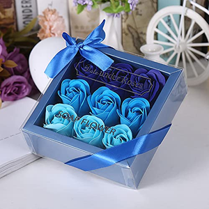 Boîte cadeau de fleurs de savon parfumées à la rose OEM 2026 pour la fête des mères, la Saint-Valentin, un cadeau de mariage - Product Image 3
