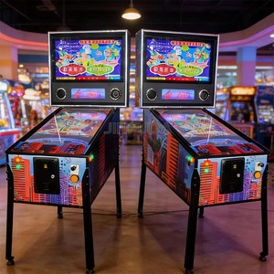 Máquina <span class=keywords><strong>de</strong></span> Pinball <span class=keywords><strong>Virtual</strong></span> <span class=keywords><strong>de</strong></span> 43 Pulgadas en Oferta, 32 <span class=keywords><strong>Juegos</strong></span>, 4K, Madera, Flipper Automático, 220V, Arcade, Pago con Monedas, Avanzada - Product Image 6