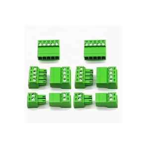 KF2EDG 3.81MM plug-in PCB wiring terminal with bent straight <strong>pins</strong> and <strong>socket</strong> 2 3 4 <strong>5</strong> 6 7 8 16P - Product Image 1