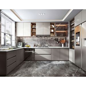 Moderno nuevo diseño de alta calidad muebles de cocina personalizados gabinetes de cocina de lujo para toda la casa - Product Image 3