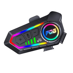 Y10 Maxオートバイ用ヘルメットBT 6.0インターホンCVC + DSPデュアルインテリジェントノイズリダクションインターコムニカドール - Product Image 1