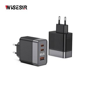 Wissesir wissesir 65W USB C PD sạc nhanh tường cắm 65W sạc nhanh 3.0 Power adapter nhỏ gọn 2pd + QC3.0 sạc nhanh - Product Image 1