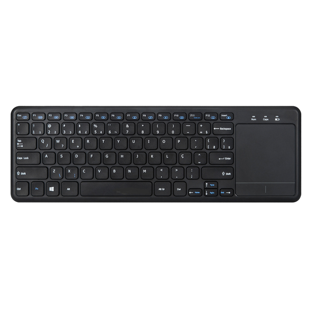 Portable 78keys+Touch Pad Wireless Office Mini Keyboard