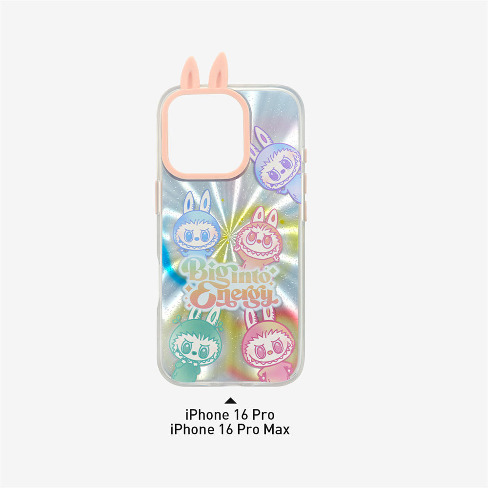 LABUBU ラブブ POP MART 正規品 iPhone16 Pro ケース POP MART Labubu Case - Iphone 16 Pro & Max Energy Series