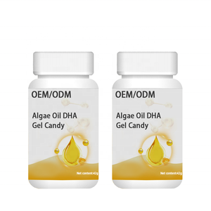 Gomitas de Aceite de Algas de Alta Pureza OEM con DHA, Cápsulas Blandas de DHA de Alta Absorción para la Salud del <span class=keywords><strong>Cerebro</strong></span> y los Ojos, Suplementos Dietéticos - Product Image 2