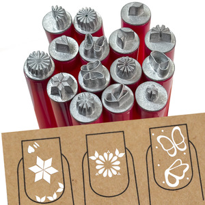 Set de 15 Piezas para Decoración de Uñas, Pluma Estampadora, Herramientas para Pintar con Puntos, Diseño Simple, Kit de Manicura DIY - Product Image 6
