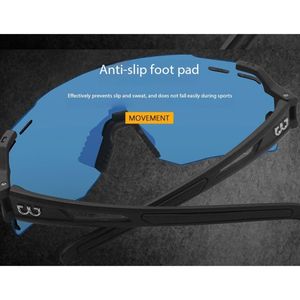 新モデルスポーツサングラス-フレームレスサイクリングとランニングメガネ用UV保護屋外安全ゴーグル高級サングラス - Product Image 3