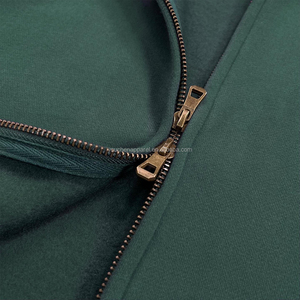 Tùy chỉnh Y2K Zip Up Hoodie Đôi dây kéo quá khổ Boxy hoodie đường phố mặc quần áo các nhà sản xuất chất lượng cao - Product Image 5