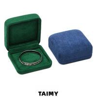 Boîte à bijoux portable de luxe avec dessus arqué, personnalisable avec logo, pour bracelets, présentoir de bijoux, boîte cadeau de haute qualité, vente en gros