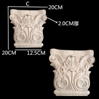 Cnc Sculpture Sur Bois Décoratif Sculpté À La Main En Bois Corbeaux Décoratif En Bois Sculpté Corbel supports
