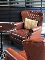 Canapé en cuir moderne de qualité supérieure, mobilier de salle à manger vintage de haute qualité pour les hôpitaux