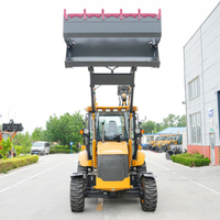 Usine chinoise 4x4 pelleteuse télescopique pelle chargeuse agricole Mini pelleteuse chargeuse sur pneus traction sur roues Mini tracteur chargeuse-pelleteuse
