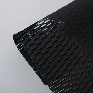 Black Honeycomb <b>Paper</b> Recyclable Biodegradable Kraft <b>Paper</b> for Bouquet Wrapping-Thickened Grid <b>Pattern</b> Gift Packaging - Product Image 1