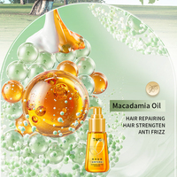 Sérum capillaire à l'huile d'argan TWG OEM Factory, hydratant et fortifiant, pour des cheveux soyeux, anti-frisottis à l'huile de macadamia et à l'huile d'argan du Maroc.