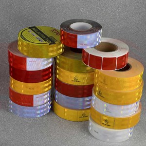 3-5 años 2 pulgadas <span class=keywords><strong>Reflector</strong></span> amarillo <span class=keywords><strong>Reflector</strong></span> Seguridad Radium Roll ECE Retro Cinta Reflectiva Cinta reflectante - Product Image 5