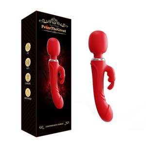 Vibrador con 10 Modos de Vibración Intensos, Diseño de Vibración en la Cabeza y Clic Externo, Múltiples Métodos de Carga, Varita de Masaje - Product Image 6