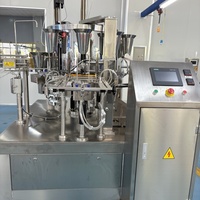 Équipement d'emballage semi-automatique pour sacs en plastique Elemotion Composant PLC Remplissage chimique Scellage mécaniquement multifonctionnel
